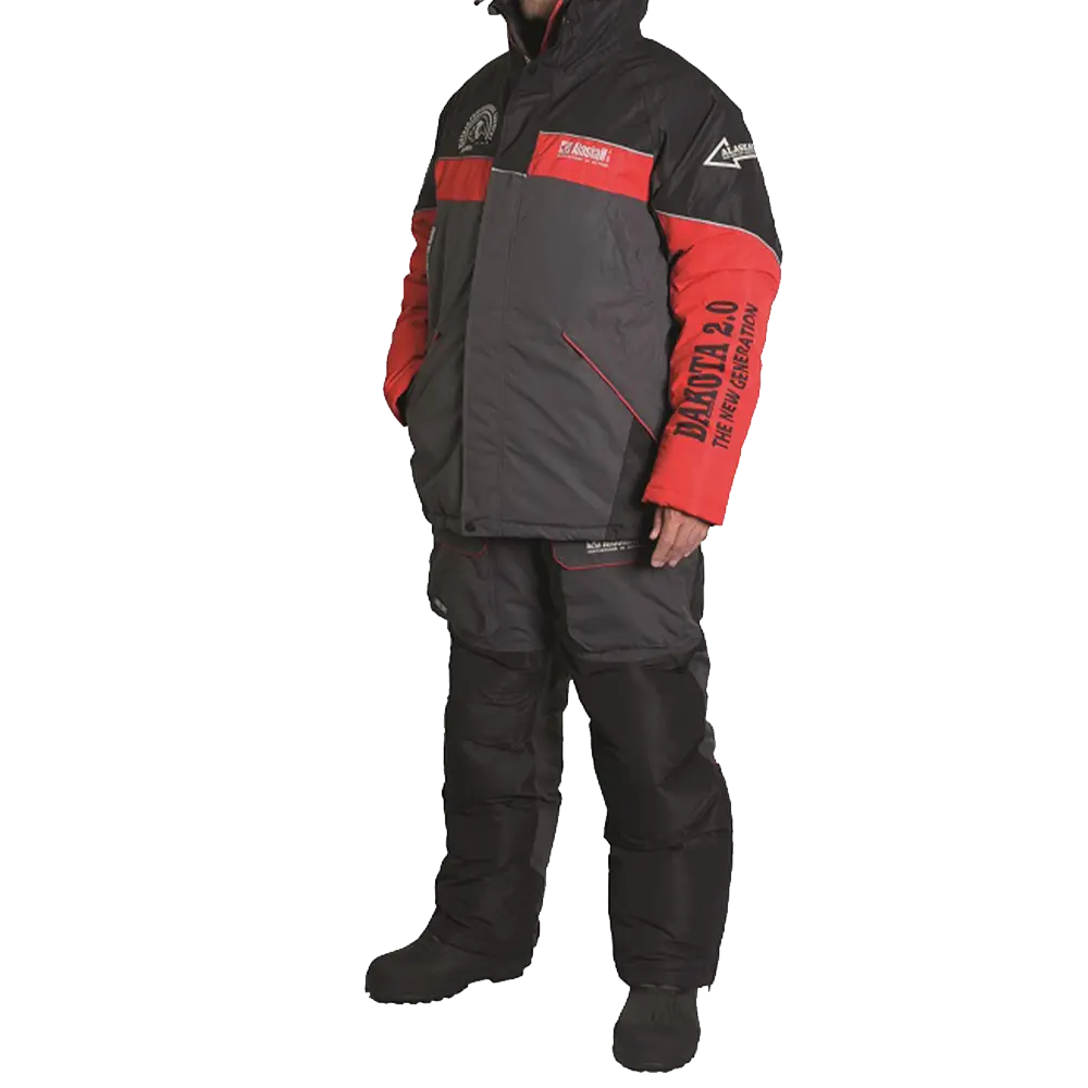 Купить Костюм зимний Alaskan Dakota 2.0 XL красный/серый/черный в интернет-магазине AvidAngler по выгодной цене 18 795 руб. с доставкой, видеобзор, характеристики, описание, отзывы, фотографии – Москва и Россия